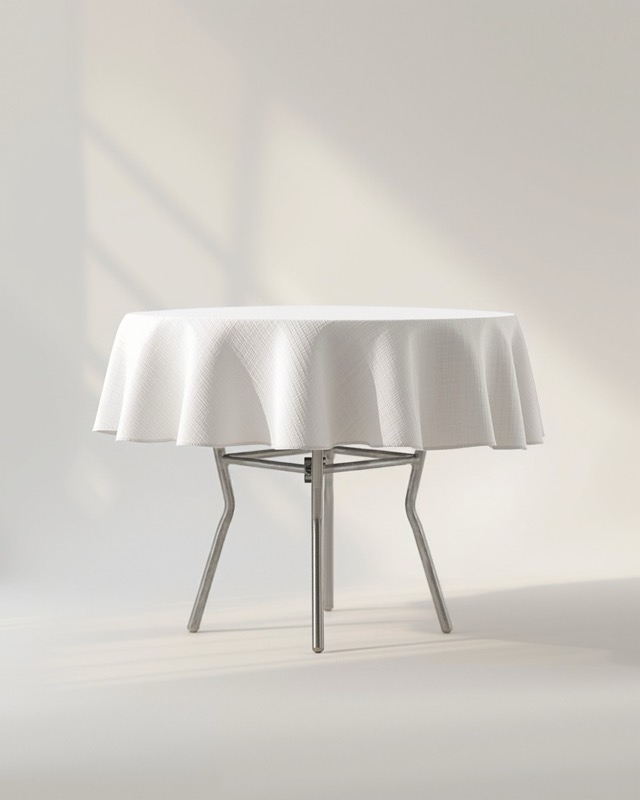 Round tablecloth 108” — for 6ft / 72” round table
