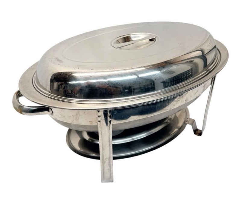 Oval chafing dish 4.5 litres