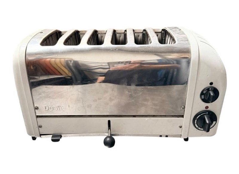 Dualit toaster, 6 slice electric 13 amp
