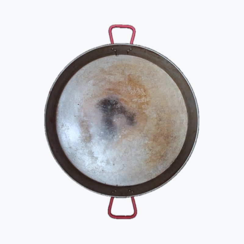 Paella pan 35”, 90cm (100 portions)