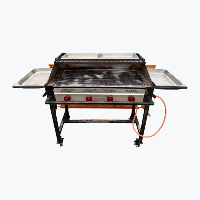 BBQ flatbed / griddle LPG 1.1m