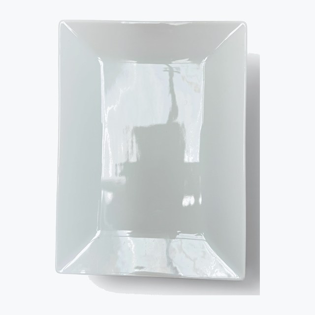 Rectangular serving platter — 25 × 19 cm