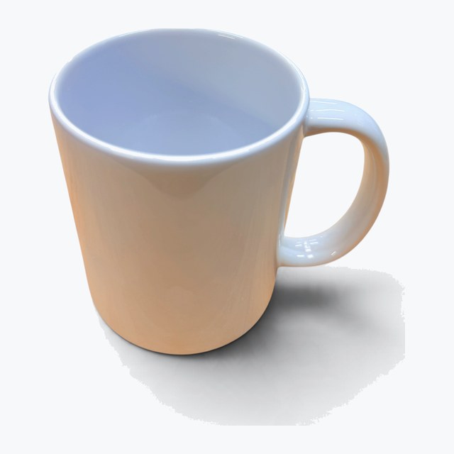 White mug 12oz